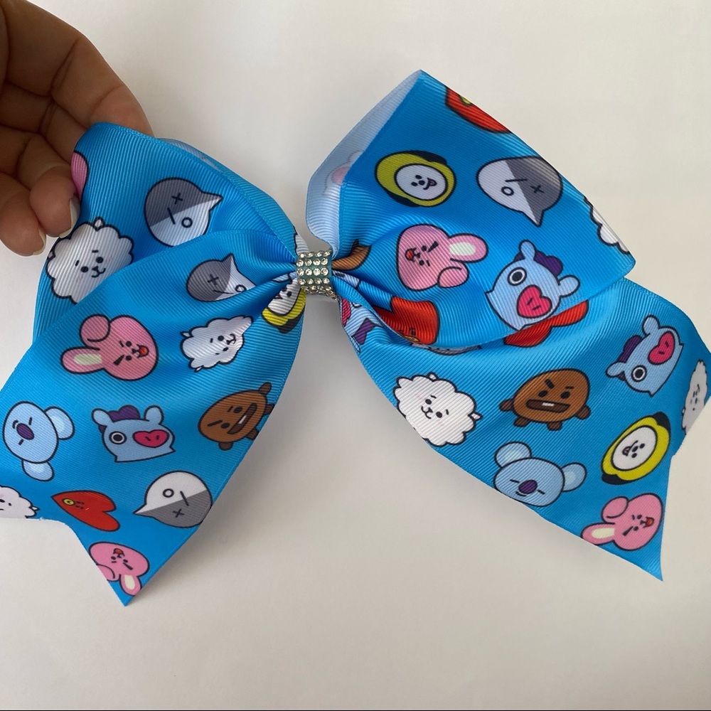 BTS / BT21 Korean pop hair bows.